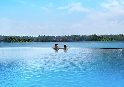 Amenities by Tata Tritvam - Infinity Pool at Tata Tritvam Apartment in Kochi