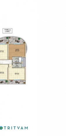 Tata Realty Tritvam Floor Plan - 12th Floor