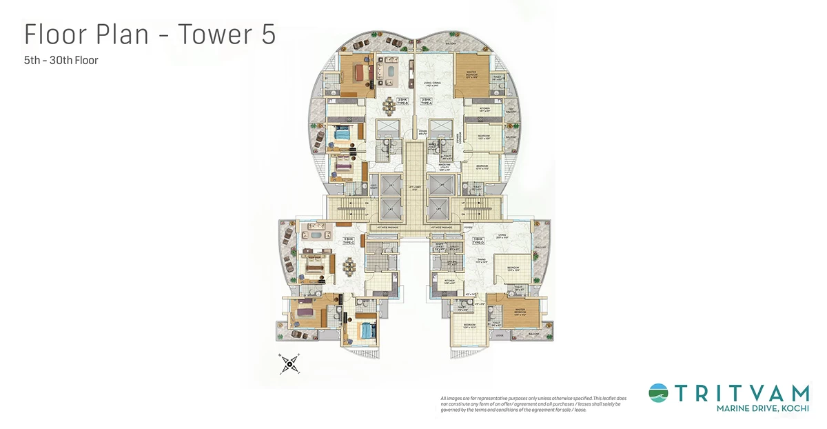 Tata Realty Tritvam Floor Plan - Tower 5
